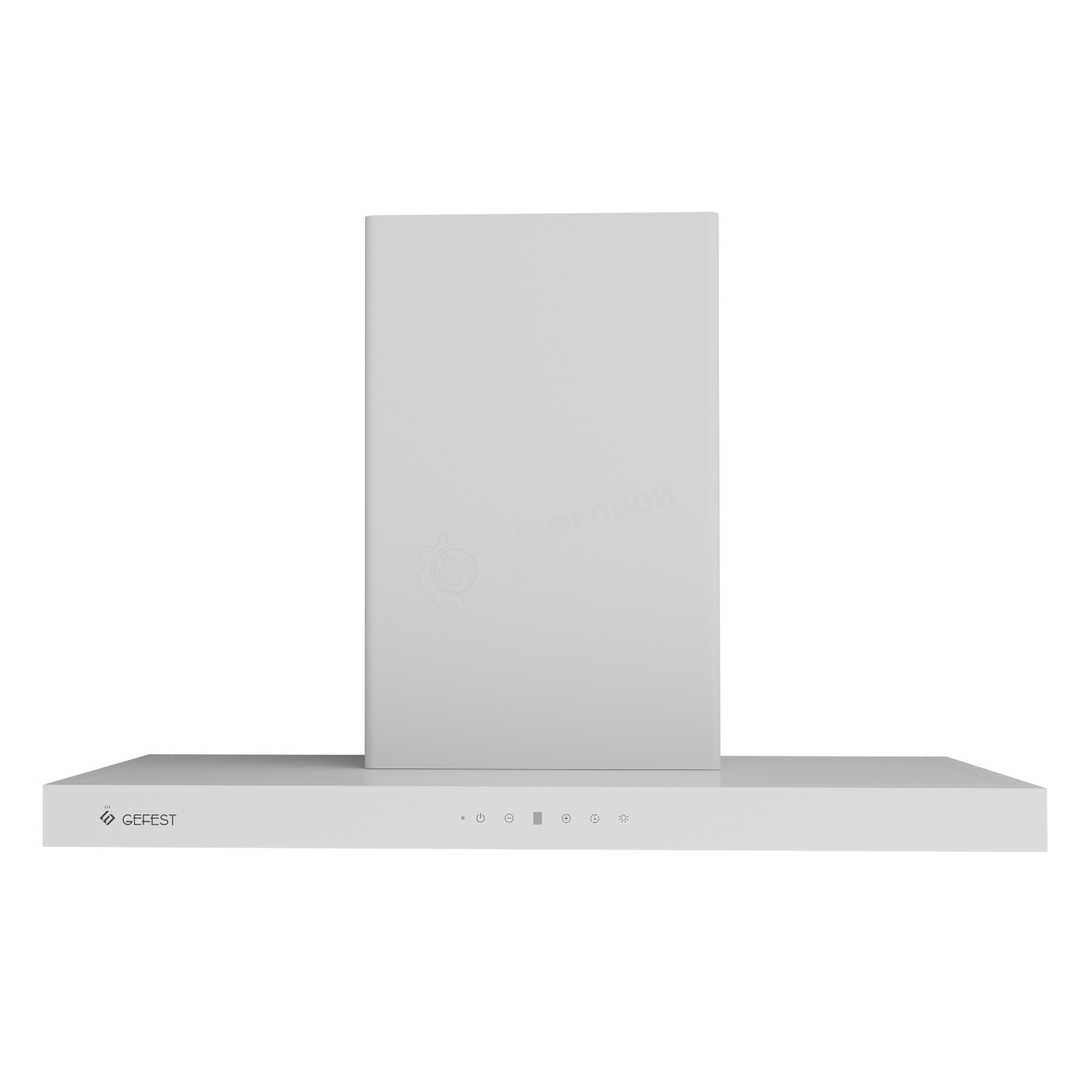 Вытяжка наклонная Gefest ВО 3806 С белый, 60 см, 1000 куб. м/ч, 78 дБ