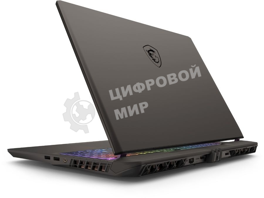 Ноутбук MSI Vector 16 HX AI A2XWIG-487XRU серый Intel Core Ultra 9 275HX/32Gb/SSD 1Tb/RTX 5080 16Gb/16