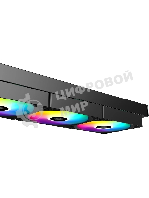 Система жидкостного охлаждения ID-Cooling FX360 LCD ARGb Soc-AM5/AM4/1200/1700/1851 черный 4-pin 27.2dB Al+Cu LCD 350W Ret