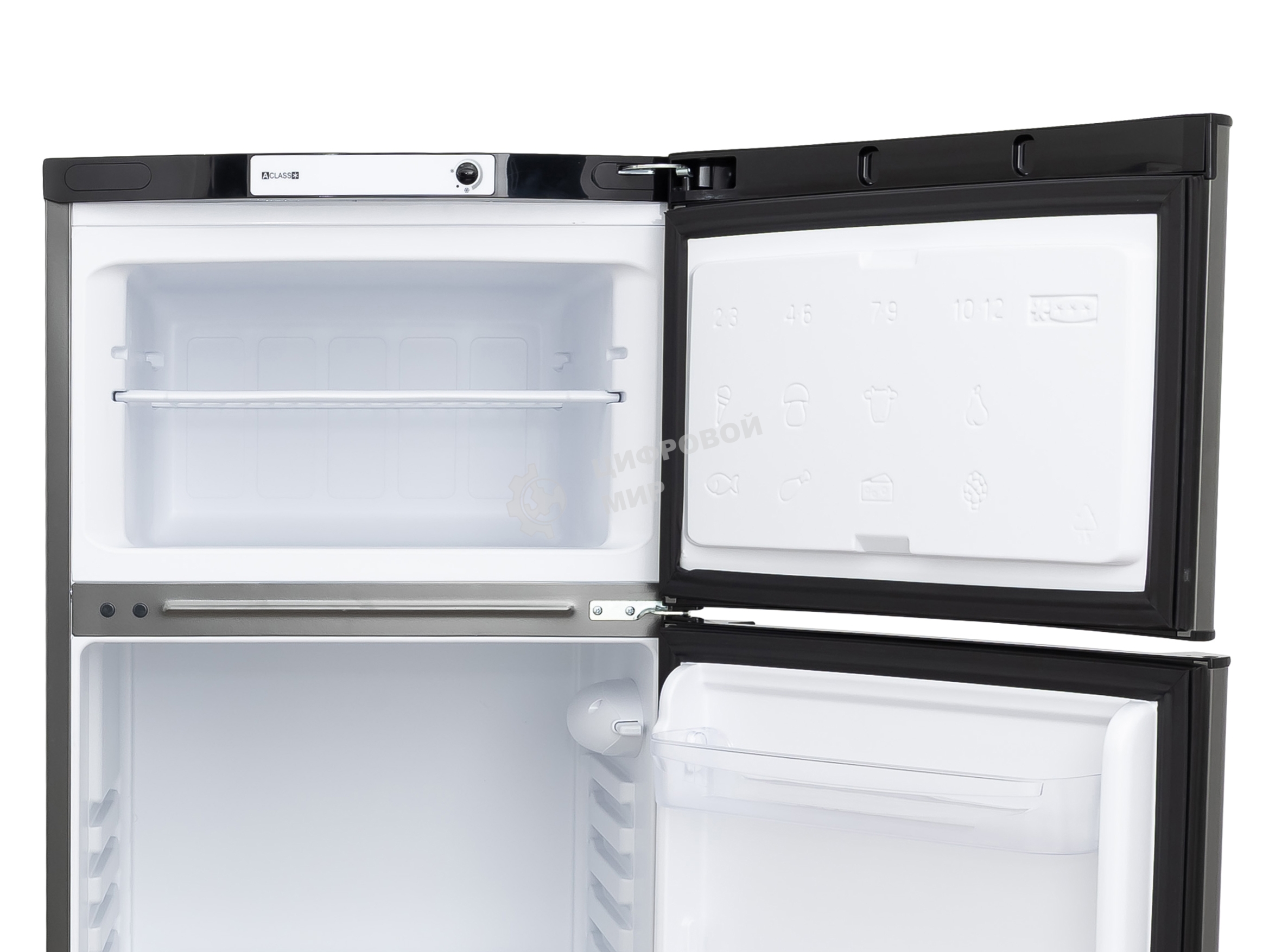 Холодильник Indesit TIA 14 NG темно-серый двухкамерный 194/51 л морозилка сверху, капельная система