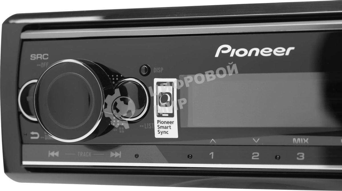 Автомагнитола Pioneer MVH-S520BT 1DIN 4x50Вт
