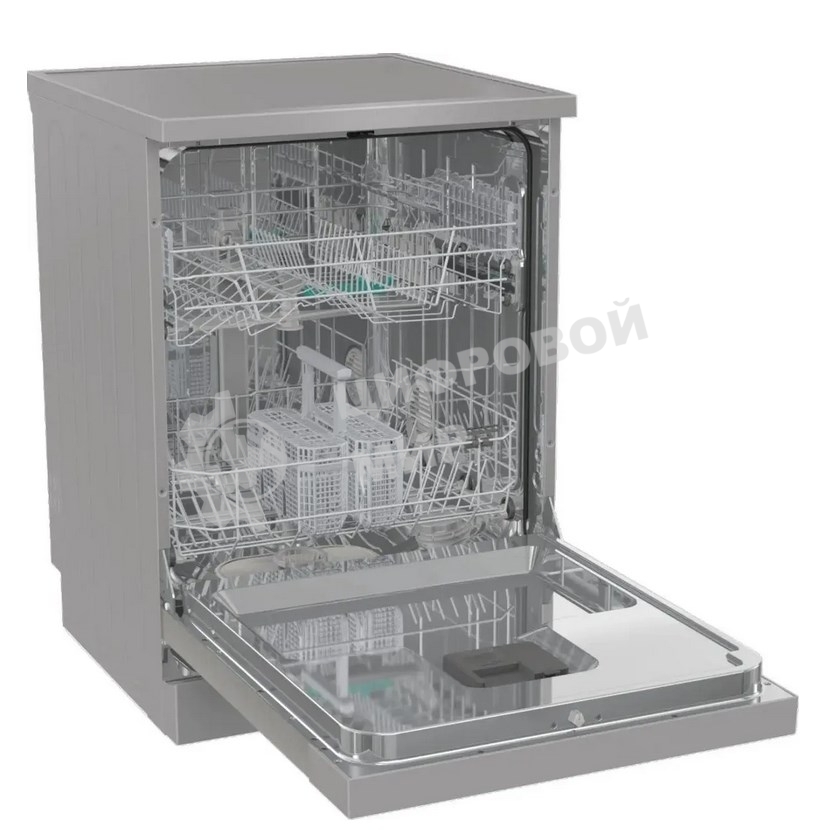 Посудомоечная машина Gorenje GS642E90X, серебристая, 59.9 см, 13 компл., 47 дБ, класс A++