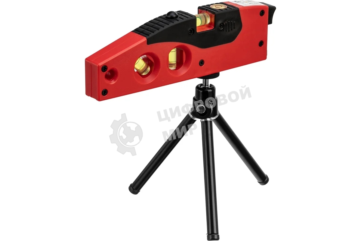 Уровень лазерный Matrix, 180 мм, 220 мм штатив, 4 глазка