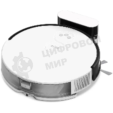 Робот-пылесос TP-Link Tapo RV10 белый/черный, 25 Вт, 2600 мАч Li-Ion, уборка влажная/сухая, пылесборник контейнер 0.4 л