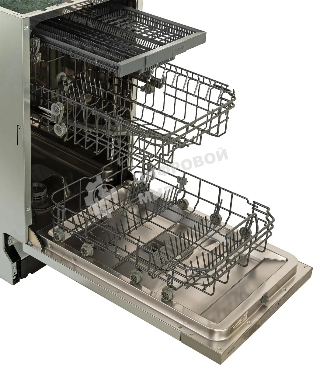 Встраиваемая посудомоечная машина Gorenje GV520E10S, черный, 44.8 см, 11 компл., 47 дБ, класс A++