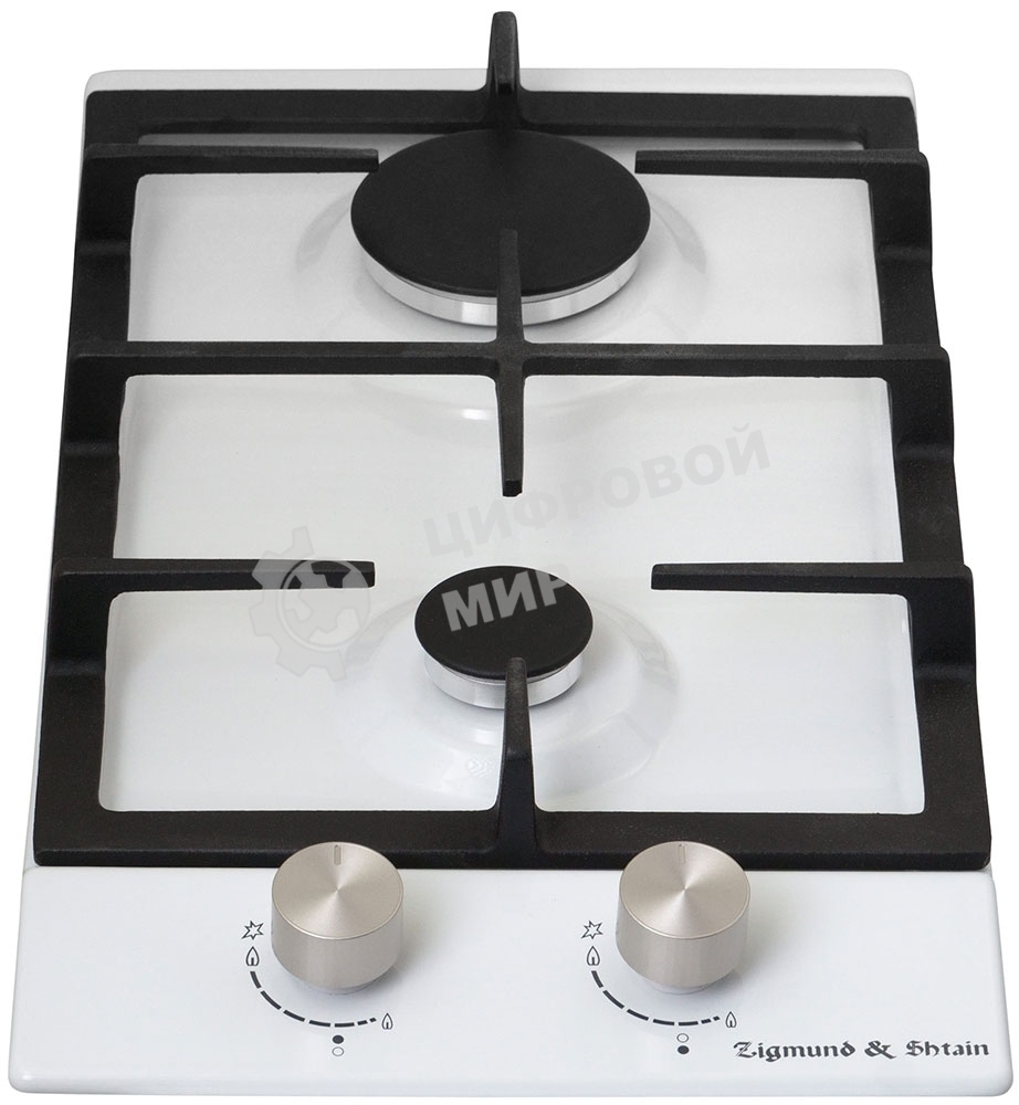 Газовая варочная панель Zigmund & Shtain G 14.3 W независимая, белый