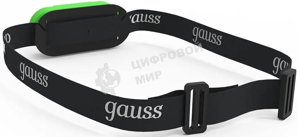 Фонарь налобный Gauss GFL408 3W 150lm Li-ion 300mА·ч LED