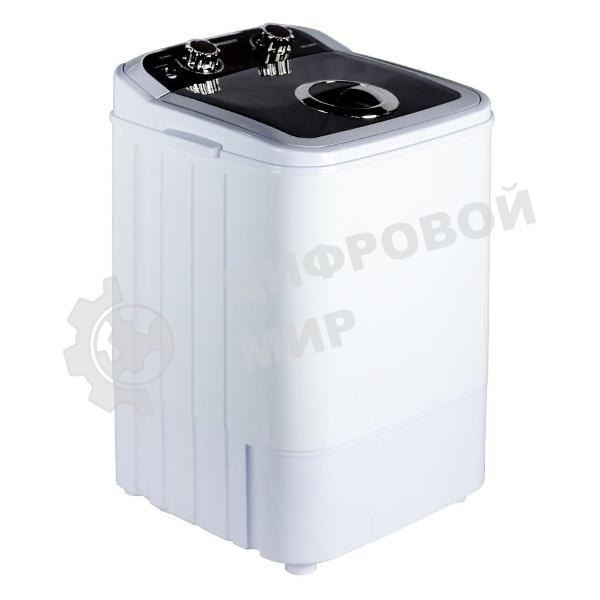 Стиральная машина Horizont WM-4601W светло-серая, загрузка вертикальная 4.6кг, класс: A