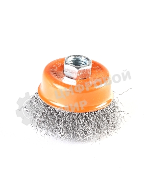 Щетка EDGE by PATRIOT чашеобразная 60ммХМ14 гофрированная проволока