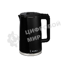 Чайник электрический Energy E-208 1.7 л,черный, двойной корпус