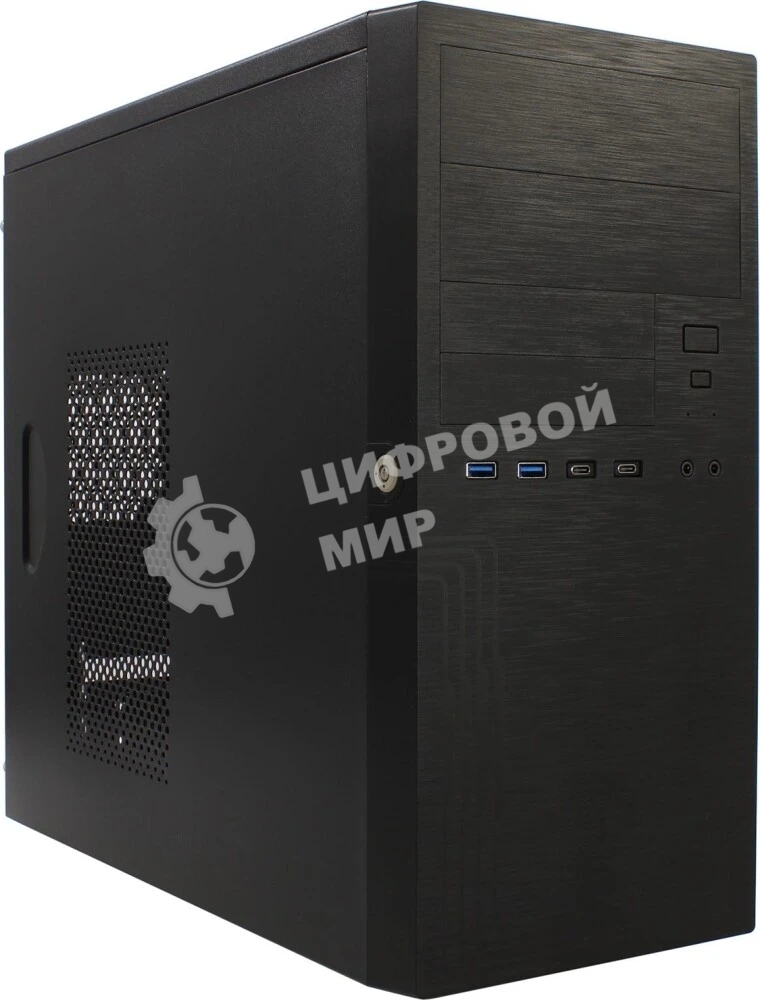 Компьютерный корпус InWin ES555BK PM-500ATX-F U3*2+U2*2 +2*combo Audio (PSU Powerman) 6184134