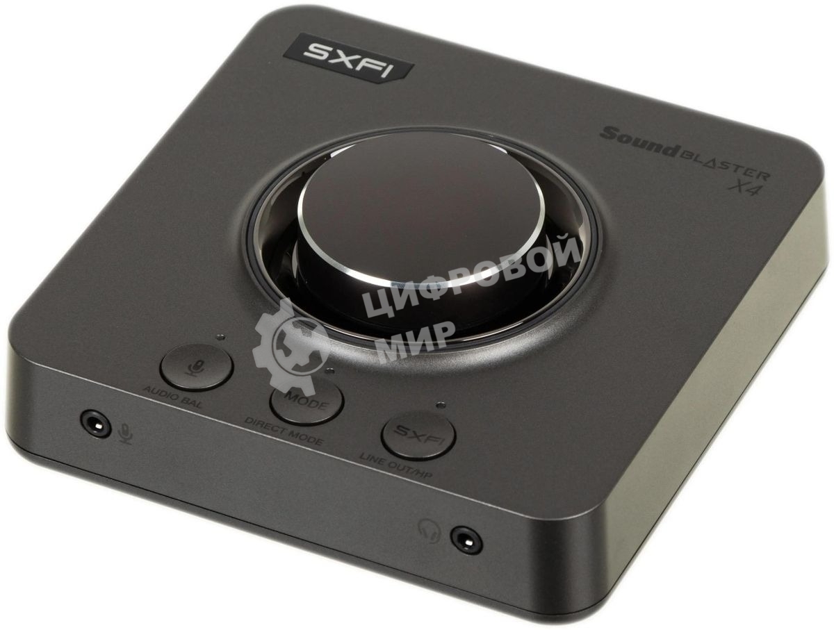 Звуковая карта Creative USB Sound Blaster X 4 WW (SB-Axx1) 7.1 Ret