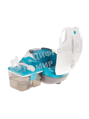 Пылесос Thomas AQUA-BOX Perfect Air Allergy Pure белый/синий, 325/1700 Вт, уборка сухая/сбор жидкости, пылесборник контейнер 2.6 л