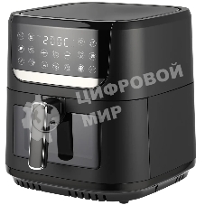Аэрогриль TopDevice TDA801 черный, 1750 Вт, 8 л, сенсор, 12 программ