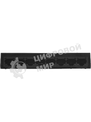 Коммутатор Digma DSW-308FE, 8×100 Мбит/с, неуправляемый