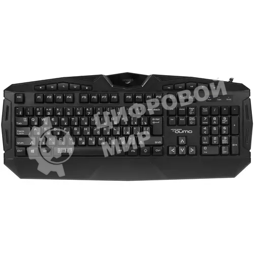 Клавиатура Qumo Antares K60 проводная, USB Type-A, чёрный