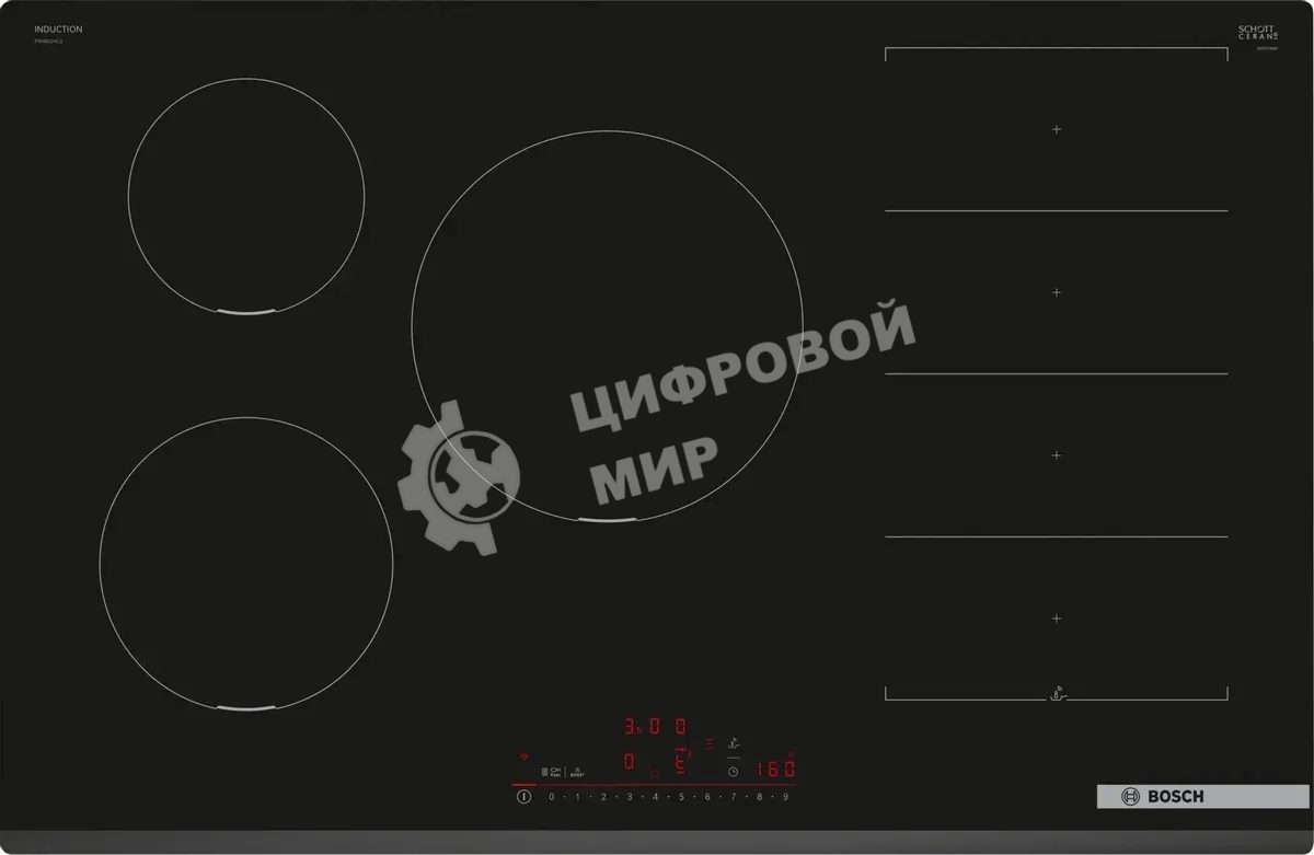 Индукционная варочная панель Bosch Serie 6 PXV831HC1E черный