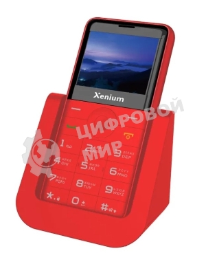 Мобильный телефон Xenium X700 красный