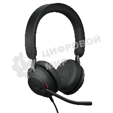 Гарнитура Jabra Evolve2 40 SE Stereo MS черный