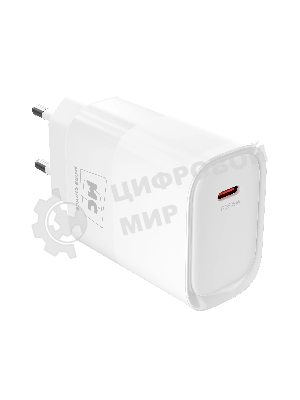 Сетевое зарядное устройство MORE CHOICE (4620202553522) NC68 1Type-C 3.0A PD 35W, белый