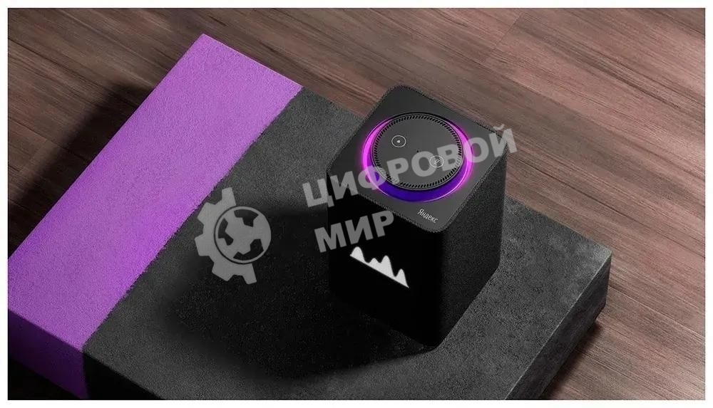 Умная колонка Яндекс Станция Макс, Zigbee, 65Вт, с голосовым ассистентом Алиса на YaGPT, графит