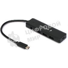 USB-концентратор Gembird UHB-C424, USB Type-C, USB 4 порта, USB Type-C