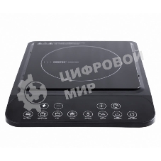 Плита настольная электрическая Centek CT-1517 черный, 2 кВт, индукция, конфорки - 1, стеклокерамика, сенсор