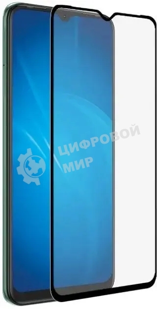 Защитное стекло для экрана DF tColor-04 для Tecno Spark 7 2.5D, 1 шт, черный df tcolor-04 (black)