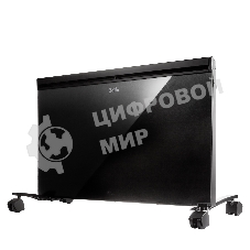 Конвективно-инфракрасный обогреватель Ballu Plaza Solar BIHP/S-2500 черный, 2500 Вт, 25 м2, термостат, дисплей