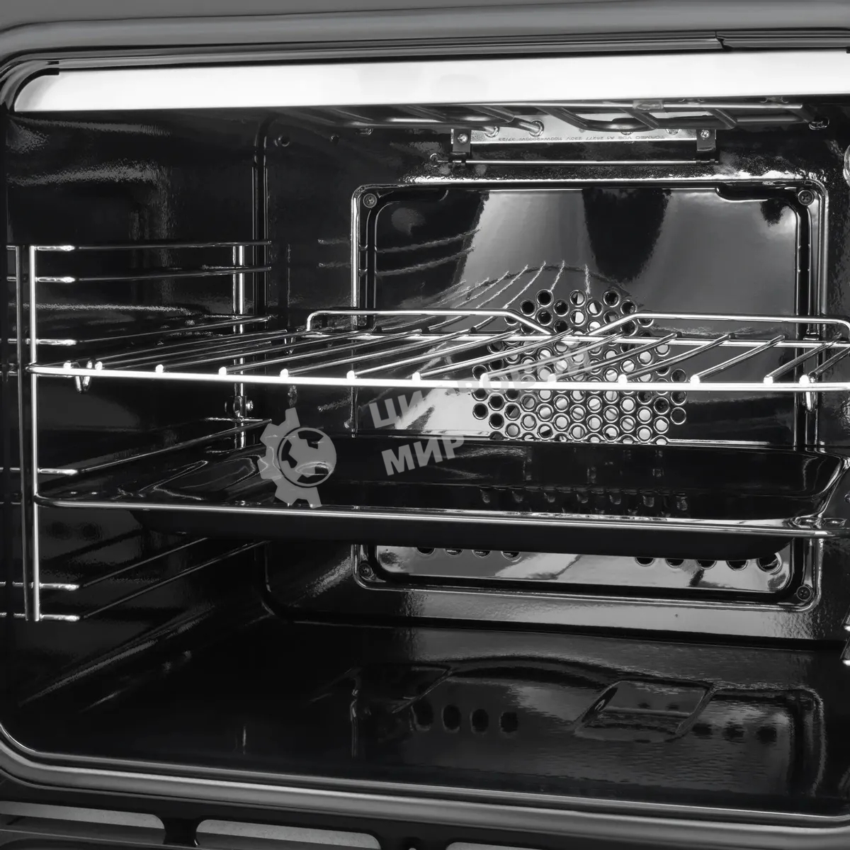 Духовой шкаф электрический Hyundai 6006.03 BG черное стекло