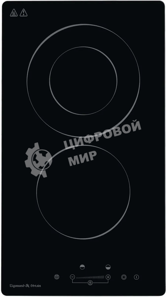 Электрическая варочная панель Zigmund & Shtain CN 42.3 B Hi-Light, независимая, черный