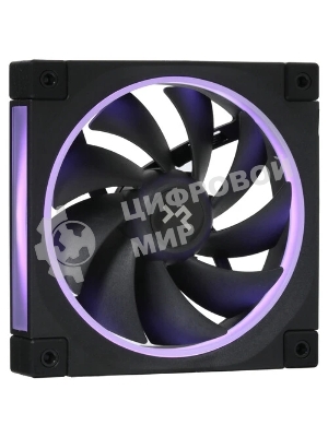 Вентилятор для корпуса DEEPCOOL FL12 черный, 120 мм, 2150 об/мин, 32 дБ, 4 pin