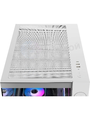Компьютерный корпус Ocypus Iota C70 WH ARGb ATX/win/белый/6 ARGb fans/no PSU/Tempered Glass