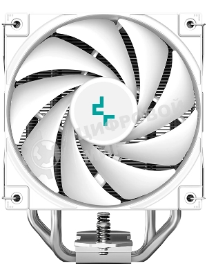 Устройство охлаждения(кулер) Deepcool AK400 Digital SE Wh ARGb Soc-AM5/AM4/1200/1700/1851 белый 4-pin 19-28dB Al+Cu LCD 220W 812gr Ret (R-AK400-WHADMN-GJD)
