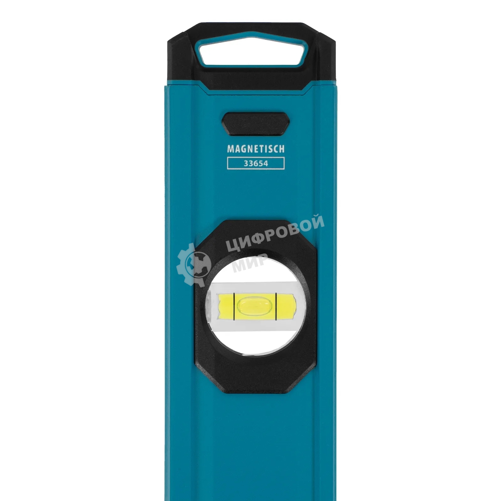 Уровень Gross 33654 алюминиевый, магнит., фрезерованный, 3 глазка, 0,5 мм/м, 1200 мм