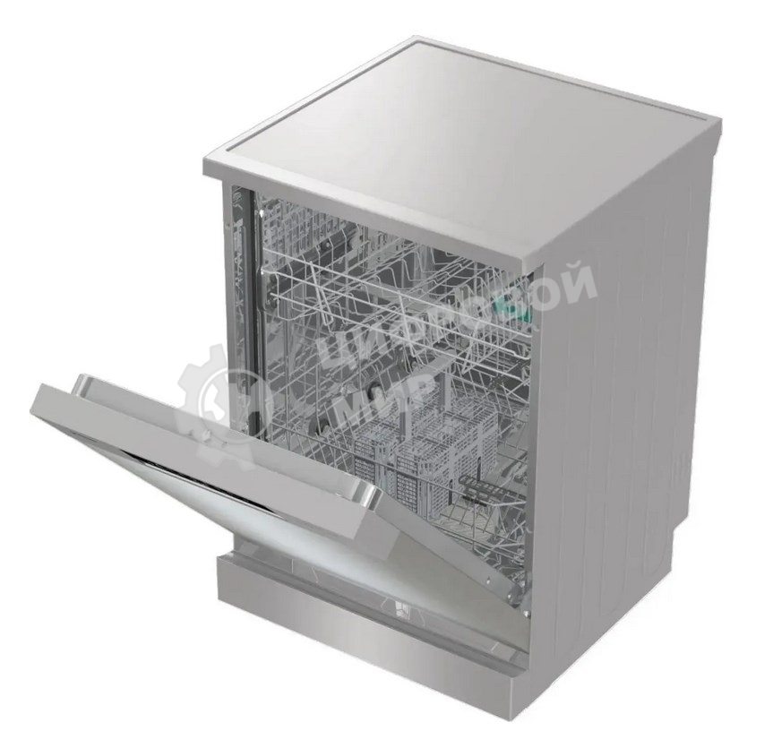 Посудомоечная машина Gorenje GS642E90X, серебристая, 59.9 см, 13 компл., 47 дБ, класс A++