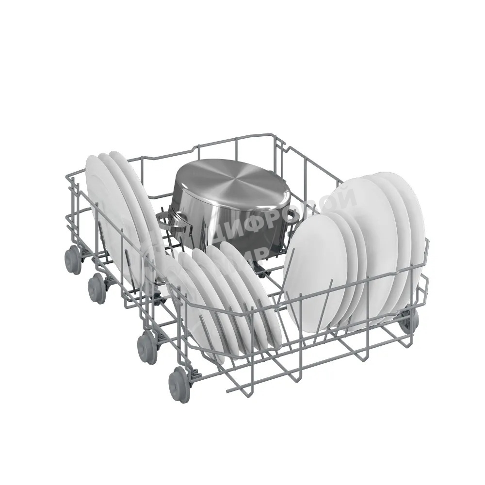 Посудомоечная машина Beko DVS050R01W, белый, 44.8 см, 10 компл., сушка конденсационная, 49 дБ, класс A