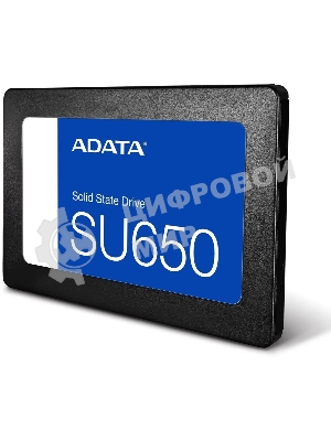 Накопитель SSD ADATA SU650, 512Gb, SATA III, 2.5