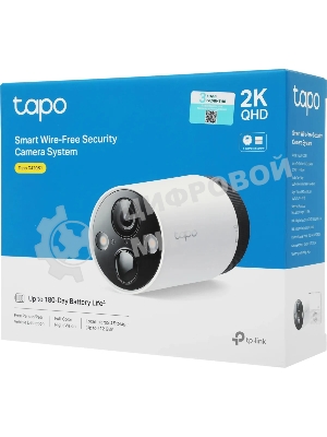 Камера видеонаблюдения IP TP-Link Tapo C420S1 Wi-Fi 3.18-3.18мм цв. корп.:белый