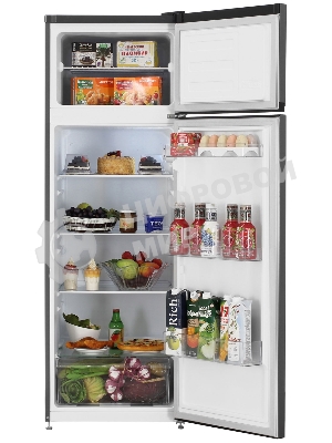 Холодильник Beko B1RDSK280G серый двухкамерный 210/46л морозилка сверху