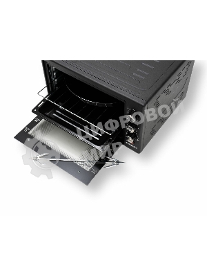 Мини-печь Kraft KF-MO3804RKBL черный Мощность 1500(Вт),Объем 38(Л)