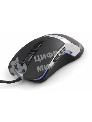 Мышь проводная Gembird MG-520 черный, 3200 dpi, USB, кнопки - 6