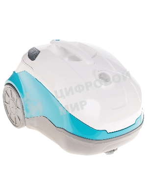 Пылесос Thomas AQUA-BOX Perfect Air Allergy Pure белый/синий, 325/1700 Вт, уборка сухая/сбор жидкости, пылесборник контейнер 2.6 л