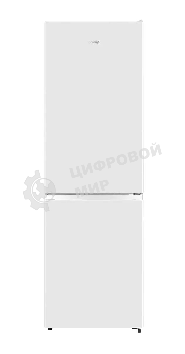 Холодильник Gorenje NRK61814W4 белый двухкамерный 207/93л морозилка снизу, No Frost