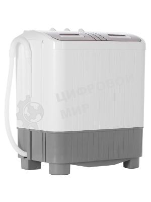 Стиральная машина Славда WS-40PT/РЕТ 4кг белый/серый, загрузка вертикальная 4 кг, 1350 об/мин, класс: А+