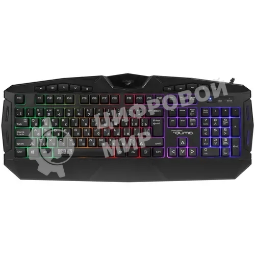 Клавиатура Qumo Antares K60 проводная, USB Type-A, чёрный