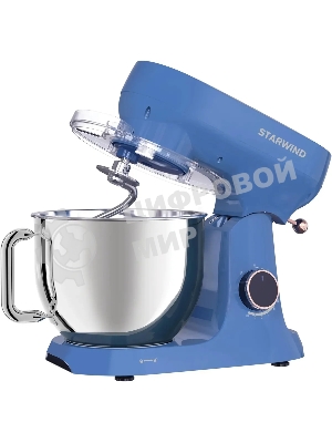Миксер планетарный Starwind SPM4172 1800 Вт, васильковый