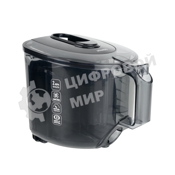 Пылесос Centek CT-2544 серый/бронзовый, 450/2400 Вт, уборка сухая, пылесборнмк контейнер 3 л