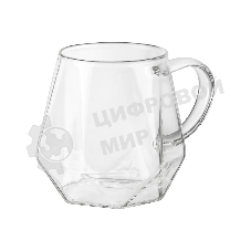 Чайник заварочный LEONORD AROMA, 820 мл из боросиликатного стекла, корпус с гранями (106791)