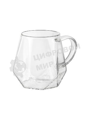 Чайник заварочный LEONORD AROMA, 820 мл из боросиликатного стекла, корпус с гранями (106791)